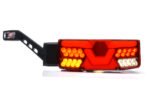 Πίσω φανάρι LED WAS W138DL 24V – αριστερή έκδοση με βραχίονα και ανακλαστήρα