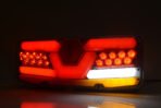 WAS W171DD L LED – πλαϊνή όψη με εξαγωνικό ανακλαστήρα και νεον φωτισμό