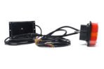 Πίσω φανάρι LED WAS W187DD 12–24V με δυναμικό φλας και πλευρικό φως πινακίδας
