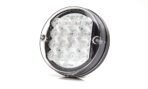 WAS 214, πίσω φως LED στρογγυλό με 3 λειτουργίες για 12V-24V, με καλώδιο 38cm
