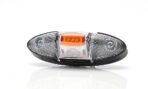 LED φως θέσης εμπρός-πίσω-πλευρικό W106 819-I με διαφανή φακό και οβάλ σώμα