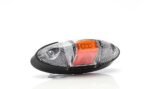 LED φως θέσης εμπρός-πίσω-πλευρικό W106 819-I με διαφανή φακό και οβάλ σώμα