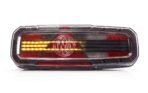 Πίσω φανάρι LED WAS W277DD LINE 12–24V – αριστερή έκδοση με καπνιστό φακό