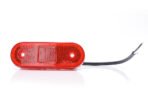 Κόκκινο LED Φως Όγκου W47WW 535 με αντανάκλαση και στήριξη 2 οπών