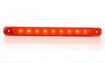 Κόκκινο LED Φως Όγκου W97.4 718 με 9 LED και λεπτό σώμα