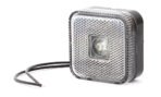 Φως όγκου LED W63 με λευκό φακό και ενσωματωμένο ανακλαστήρα