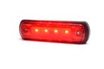 Φως όγκου πίσω 4 LED φωτισμού κόκκινο W189