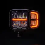 Strands Fos odigisis xioniou LED HI LO aristero me thermainomeno fako