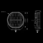 Strands Provoleas LED Big Energy 7 Inch me diplo fos thesis 5600 Lumen