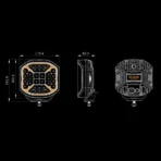 Strands Provoleas LED Siberia X 7 Inch me diplo fos thesis 7430 Lumen