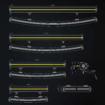 Strands Siberia XP DRC 42 inch LED light bar curved double row 24800lm 334W