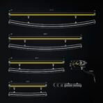 Strands Siberia XP Single Row Curved 50 inch LED work light bar 15600lm dual function